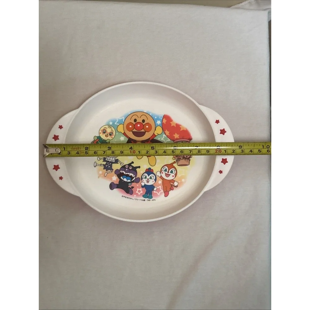 Soreike! Anpanman And Friends Children’s Plate Bowl LEC Japan Red White